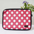 White Polka Dots Printed Laptop Sleeve/Cover 11 inch